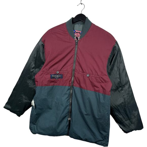 Vintage Yves Saint Laurent Full Zip Light Jacket XL - Picture 3 of 6